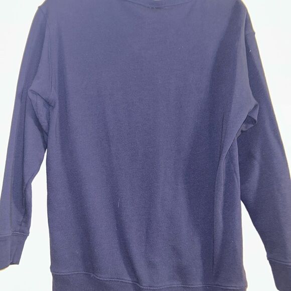 Victoria secret pink WVU mountaineers long sleeve lace up v neck top size xs - Picture 2 of 3